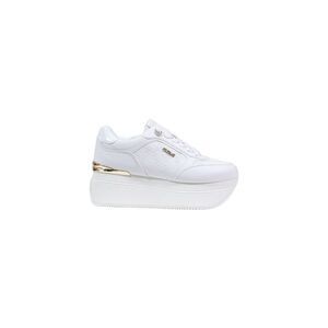 Guess White Polyethylene Platform Women's Sneakers